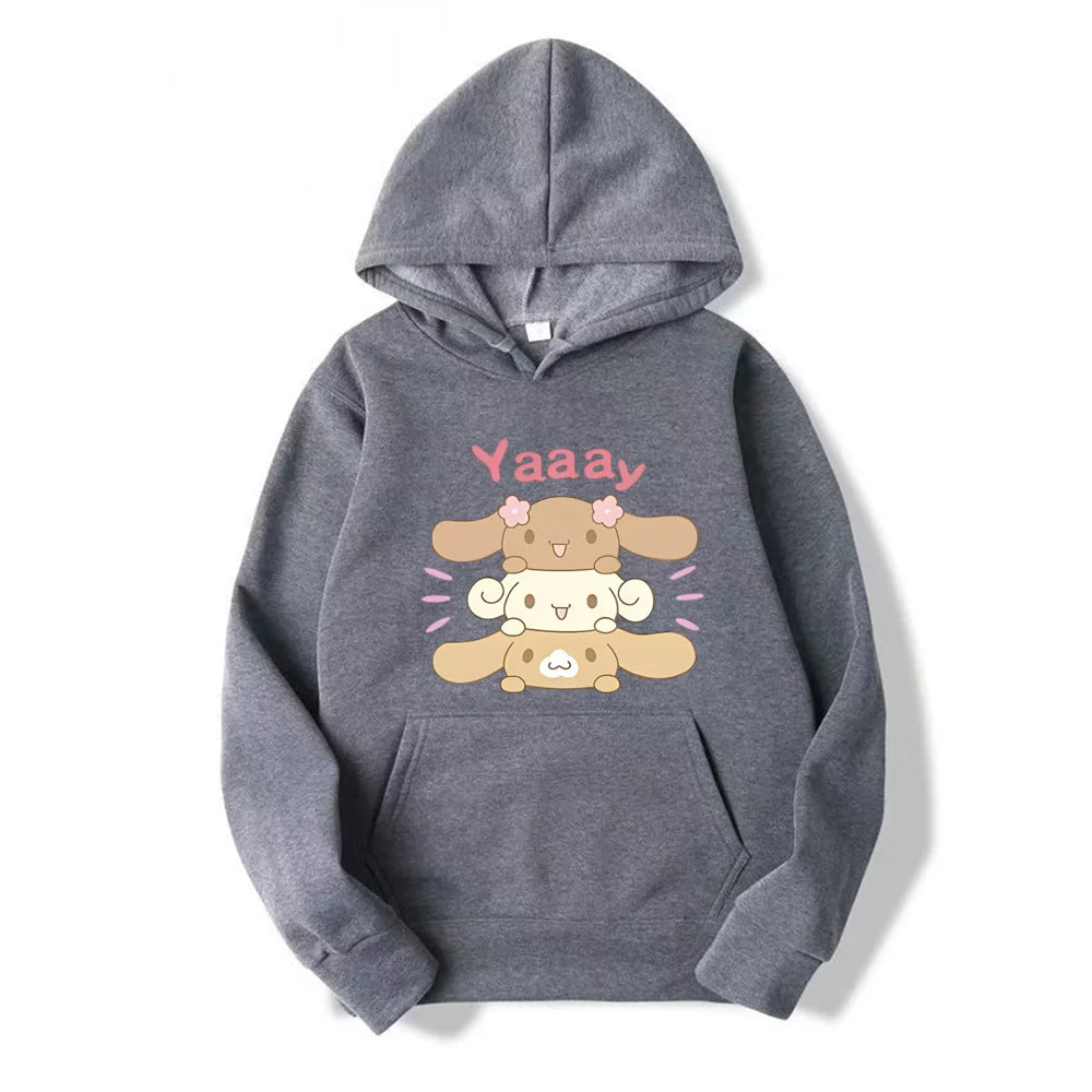 New Style Trends - Kawaii Bunny Stack Hoodie - Outfit Ideas
