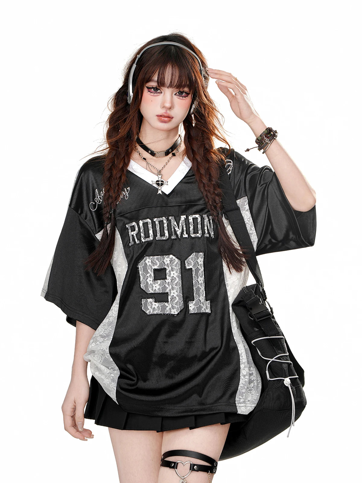 New Style Trends - Kawaii Satin Sport Top - Outfit Ideas