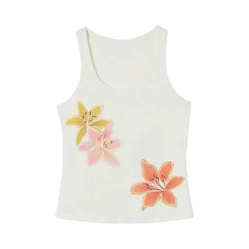 New Style Trends - Lily Breeze Coquette Crop Tank Top - Outfit Ideas