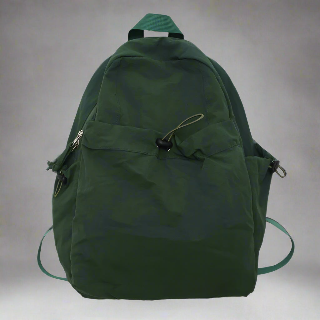 New Style Trends - Matte Terrain Urban Retro Backpack - Outfit Ideas