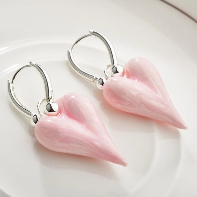New Style Trends - Melted Heart Drop Coquette Earrings - Outfit Ideas
