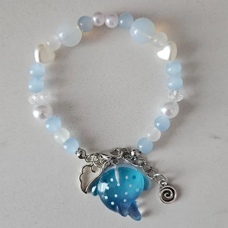 New Style Trends - Mermaidcore Aqua Whimsy Sea Bracelet - Outfit Ideas
