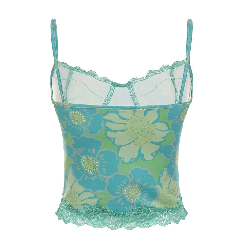New Style Trends - Mermaidcore Seafoam Vintage Mesh Top - Outfit Ideas