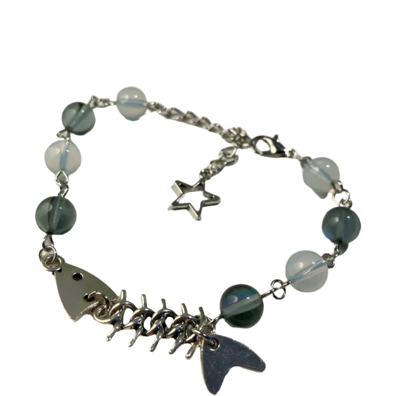 New Style Trends - Mermaidcore Starbite Fishbone Bracelet - Outfit Ideas