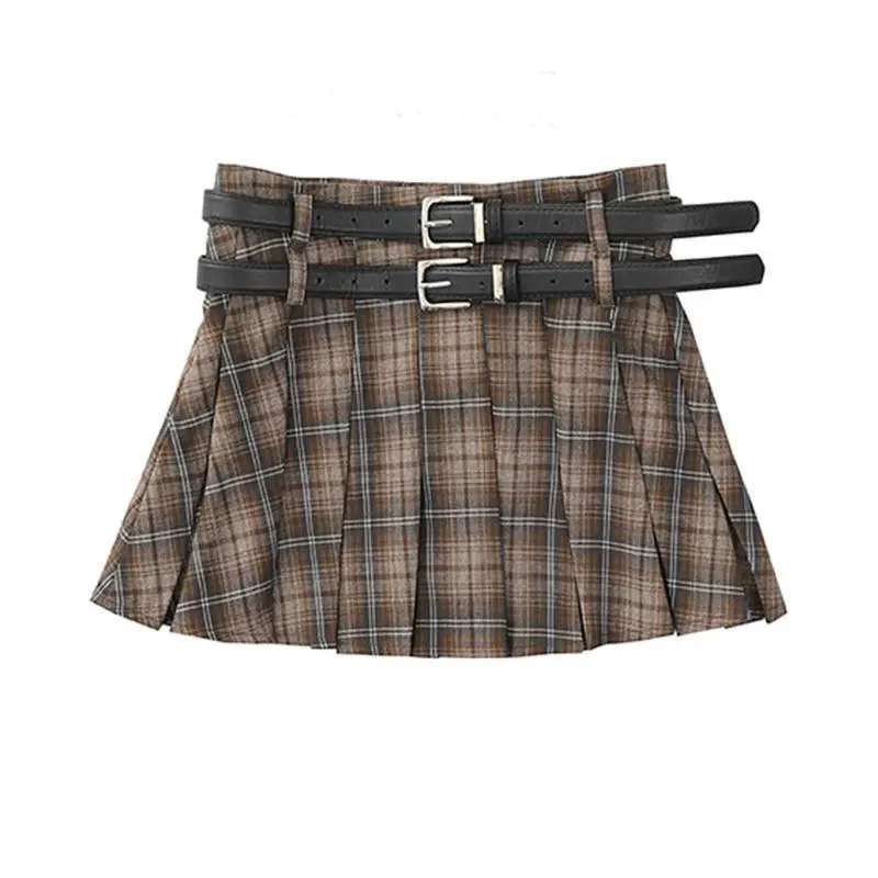 New Style Trends - Midnight Prep Pleated Retro Skirt - Outfit Ideas