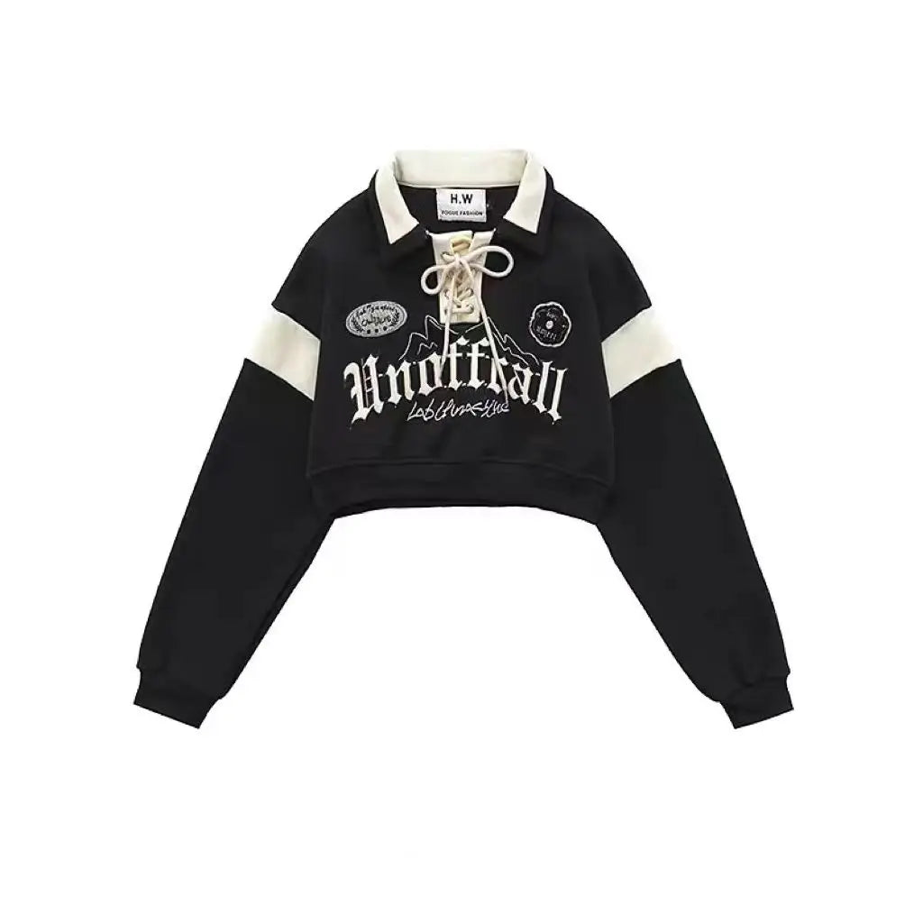 New Style Trends - Mountain Trail Patchwork Edgy Sweatshirt - Outfit Ideas