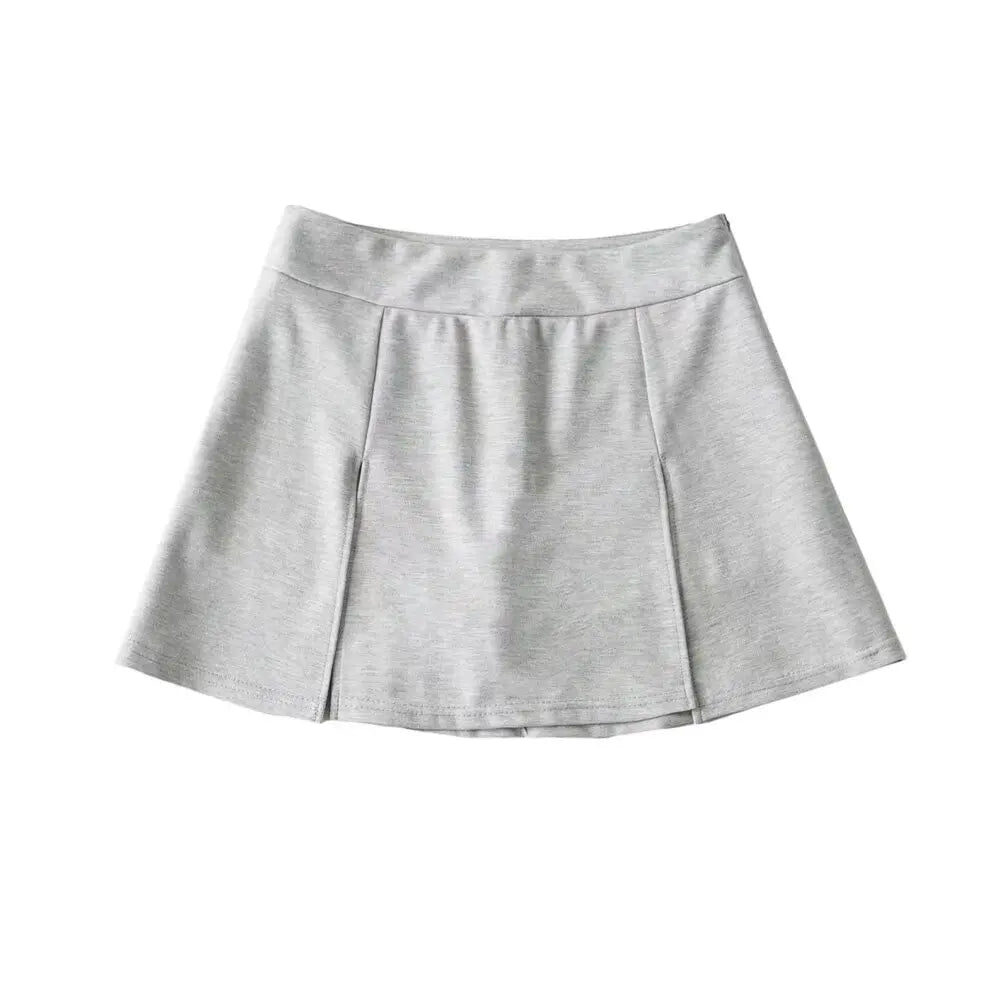 New Style Trends - Noir Line Split Aesthetic Skirt - Outfit Ideas