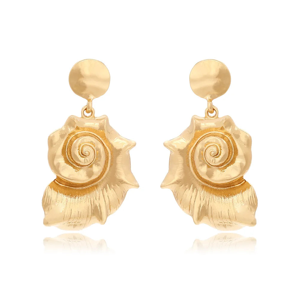 New Style Trends - Ocean Bloom Drop Aesthetic Earrings - Outfit Ideas