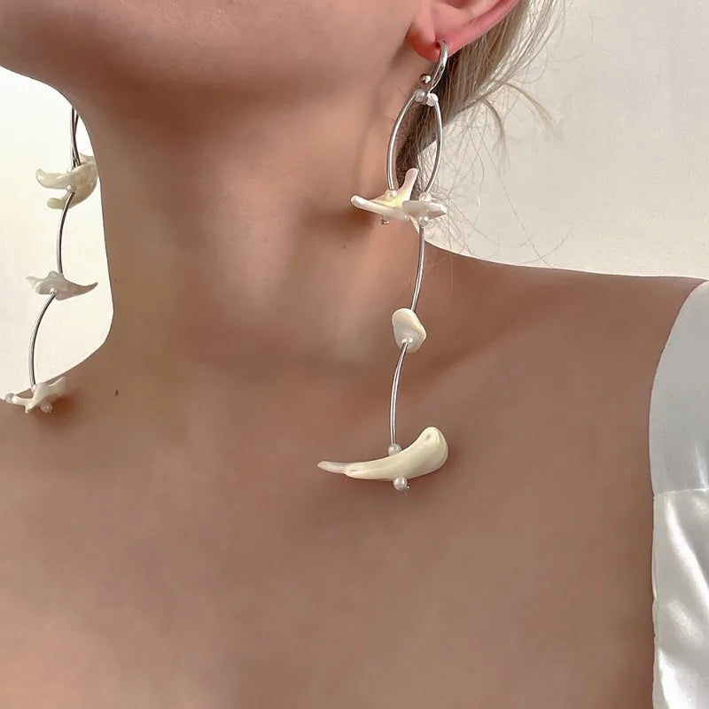 New Style Trends - Ocean Bone Drift  Coquette Earrings - Outfit Ideas