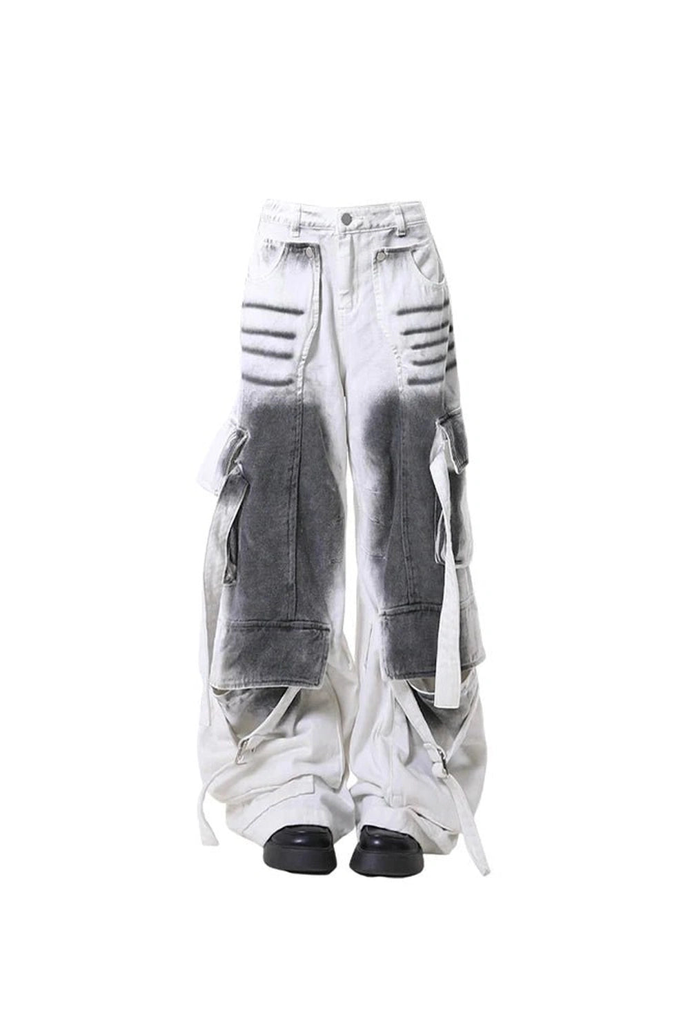 New Style Trends - Ombre Utility Y2k Cargo Pants - Outfit Ideas