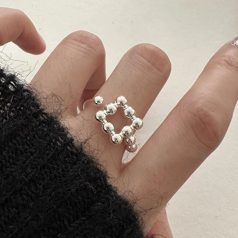 New Style Trends - Orb Cluster Aesthetic Ring - Outfit Ideas