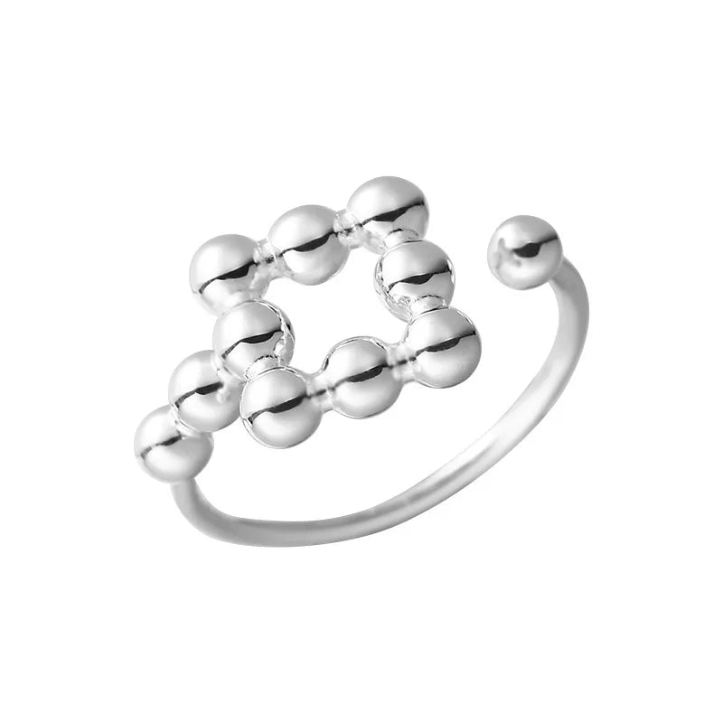 New Style Trends - Orb Cluster Aesthetic Ring - Outfit Ideas