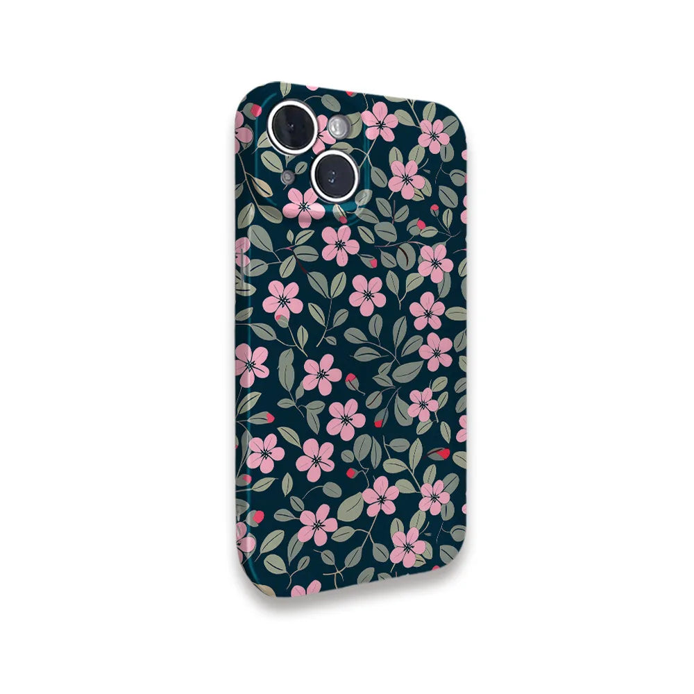 New Style Trends - Pink Floral Pattern iPhone Case - Outfit Ideas