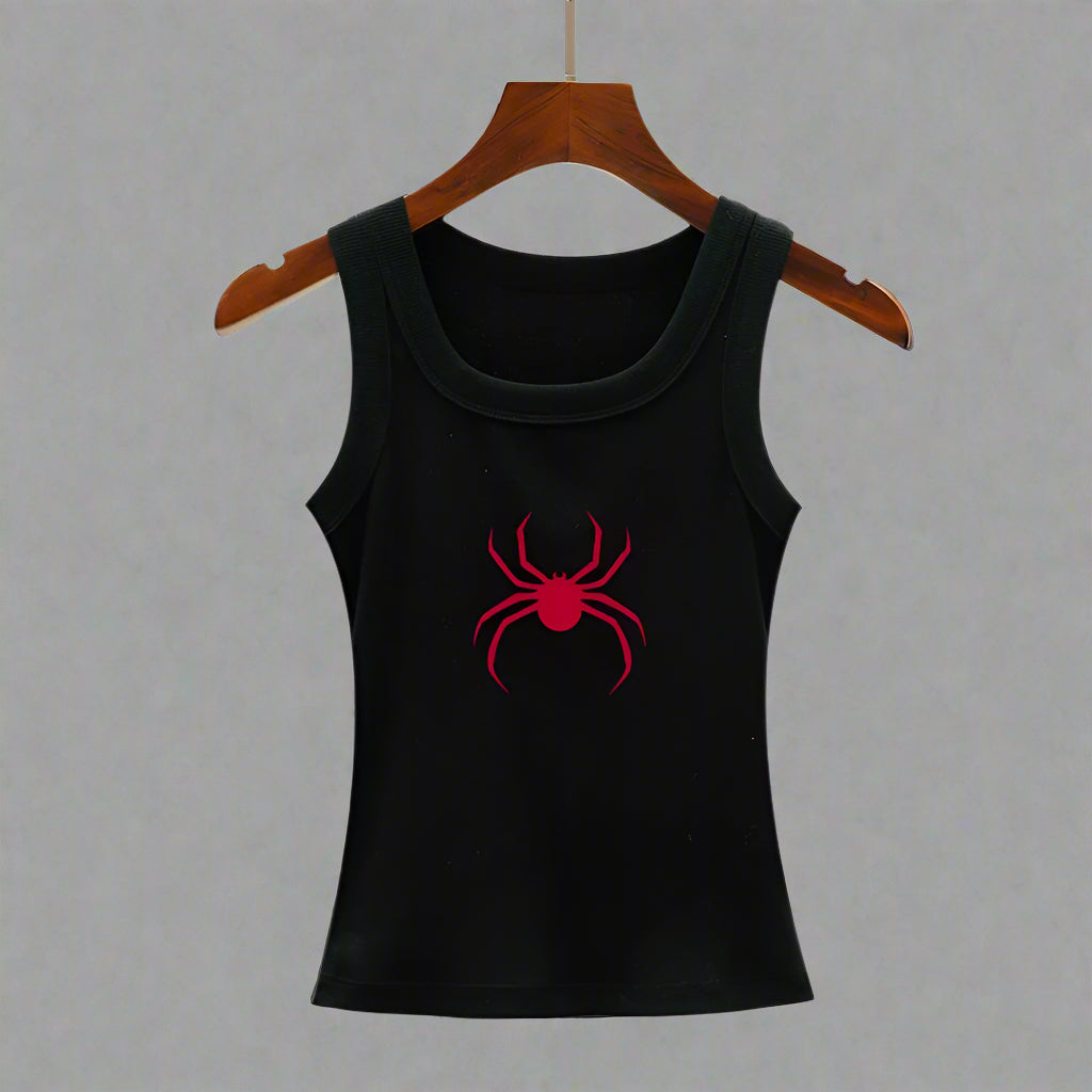 New Style Trends - Red Widow Alt Tank Top - Outfit Ideas