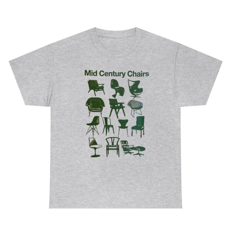New Style Trends - Retro Chair Collector T-Shirt - Outfit Ideas