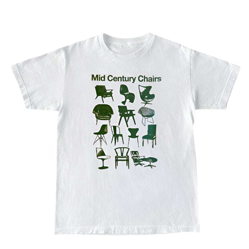 New Style Trends - Retro Chair Collector T-Shirt - Outfit Ideas
