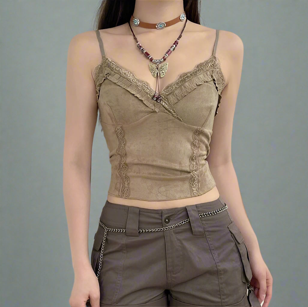 New Style Trends - Retro Charm Cami Top - Outfit Ideas