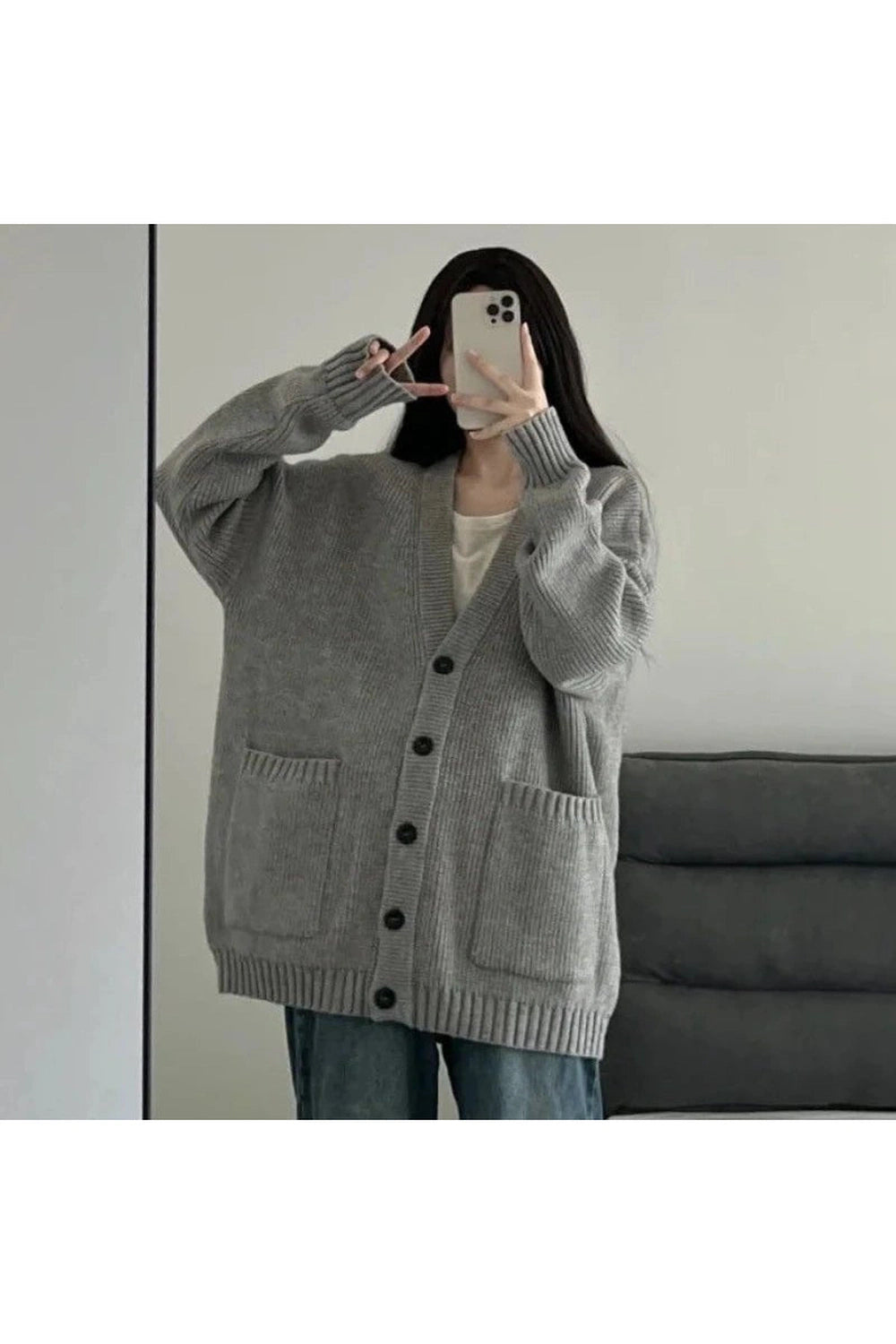 New Style Trends - Retro Classic Camel Ribbed Cardigan - Outfit Ideas