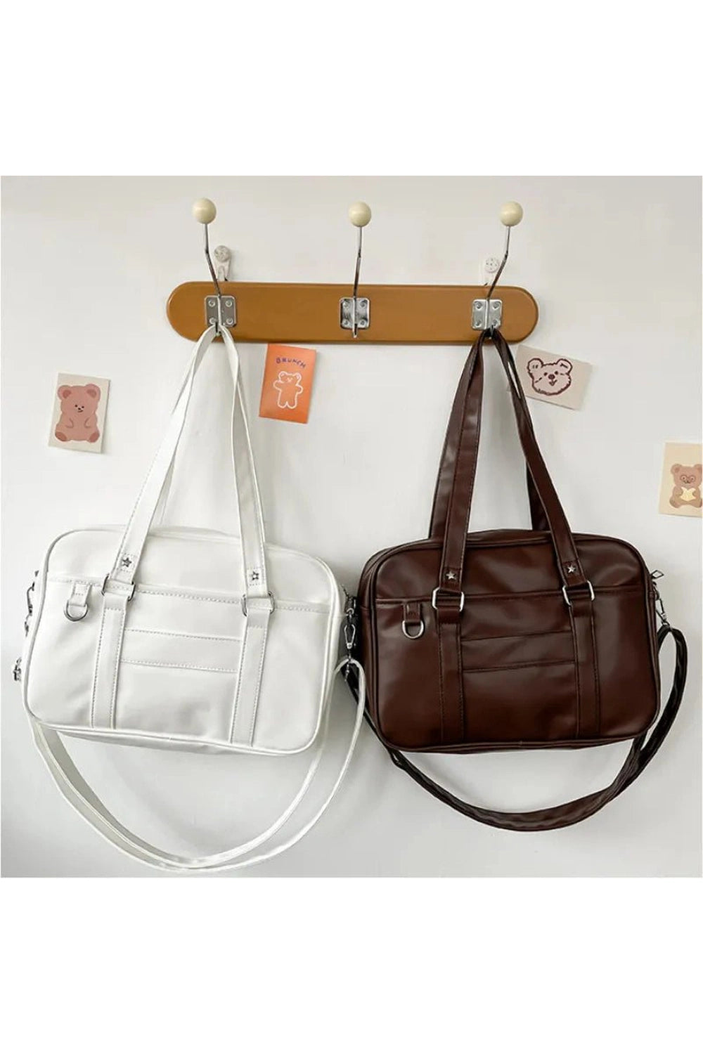 New Style Trends - Retro Japanese Style High School Shoulder Bag - Outfit Ideas