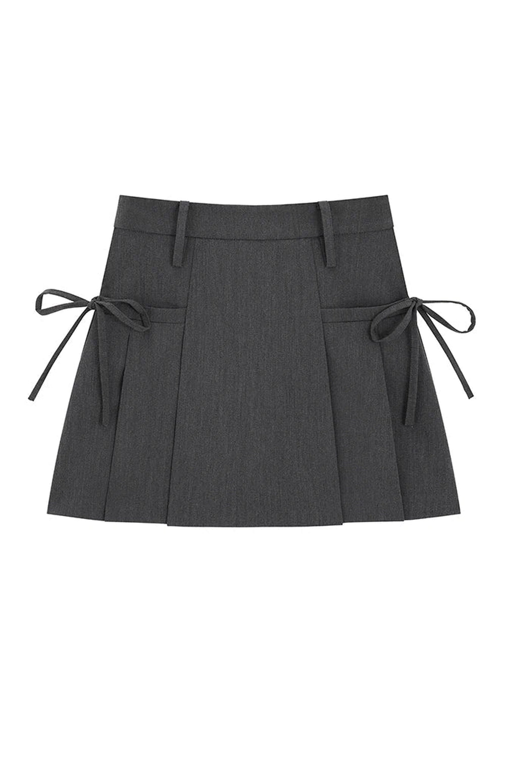 New Style Trends - Retro Lace Up Pleated Summer Skirt - Outfit Ideas