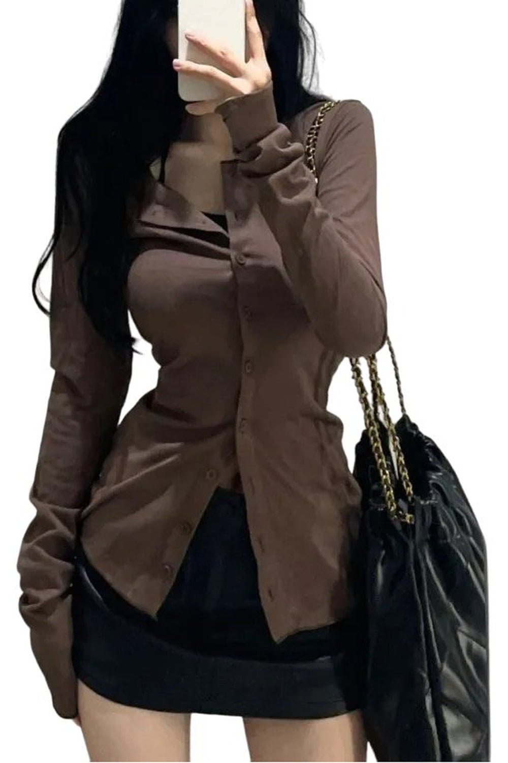 New Style Trends - Retro Long Sleeve Elegant Blouse - Outfit Ideas