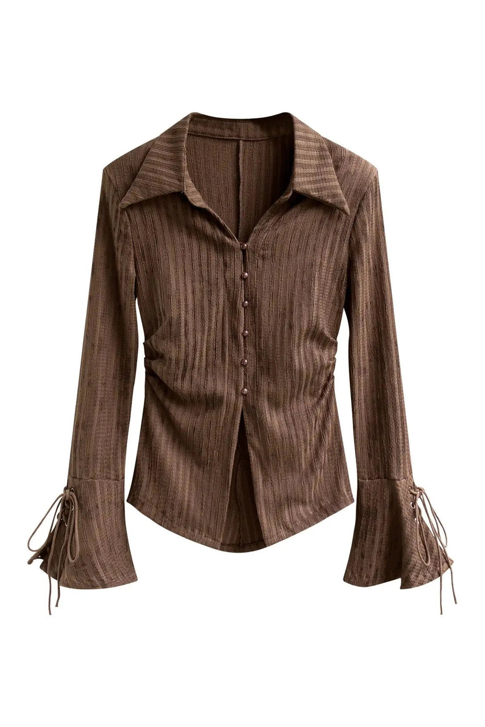 New Style Trends - Retro Long Sleeve Fashion Blouse - Outfit Ideas