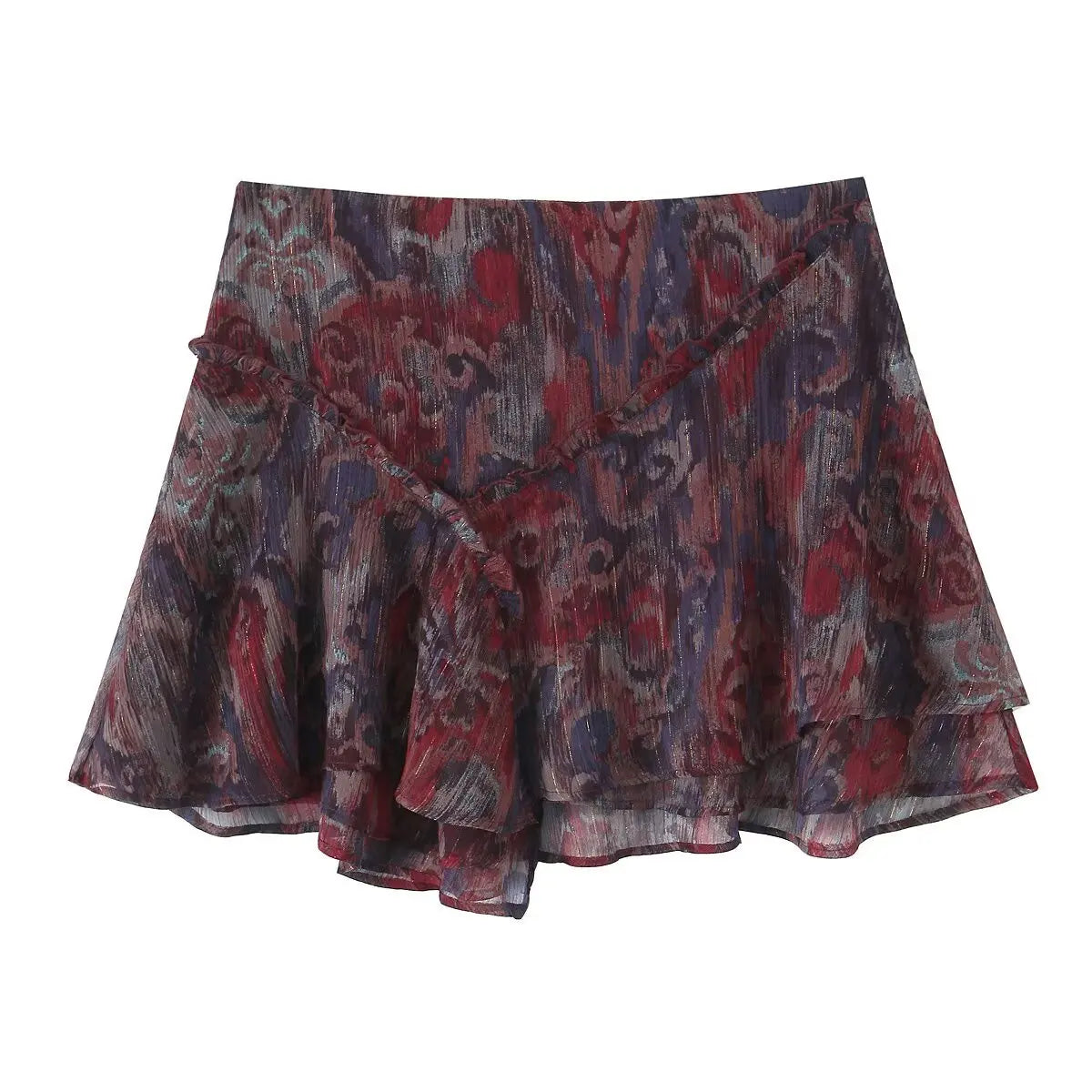 New Style Trends - Retro Moody Muse Layered Skirt - Outfit Ideas