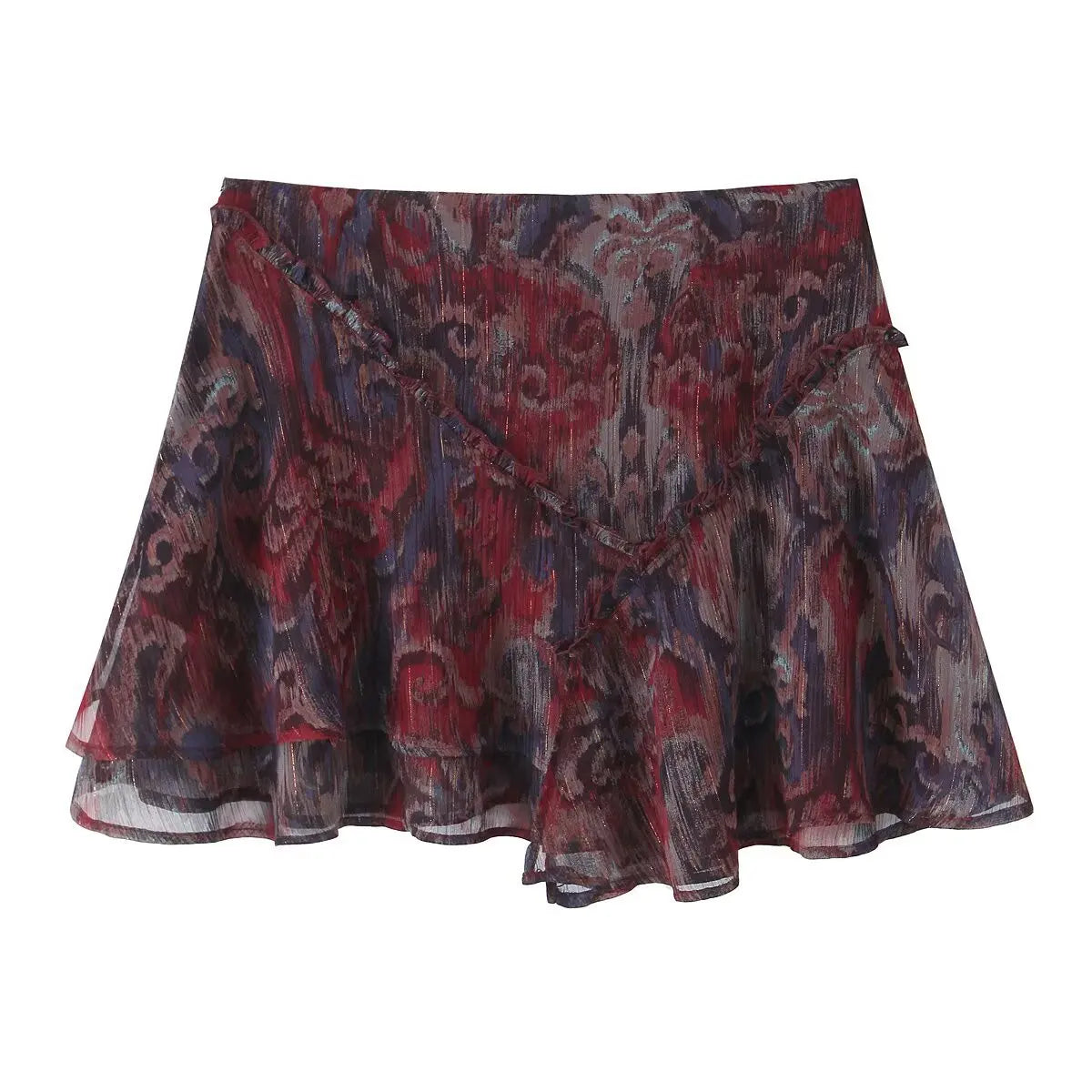 New Style Trends - Retro Moody Muse Layered Skirt - Outfit Ideas