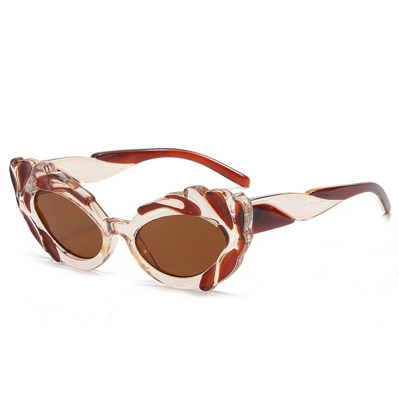 New Style Trends - Retro Noir Thorn Cat-Eye Sunglasses - Outfit Ideas
