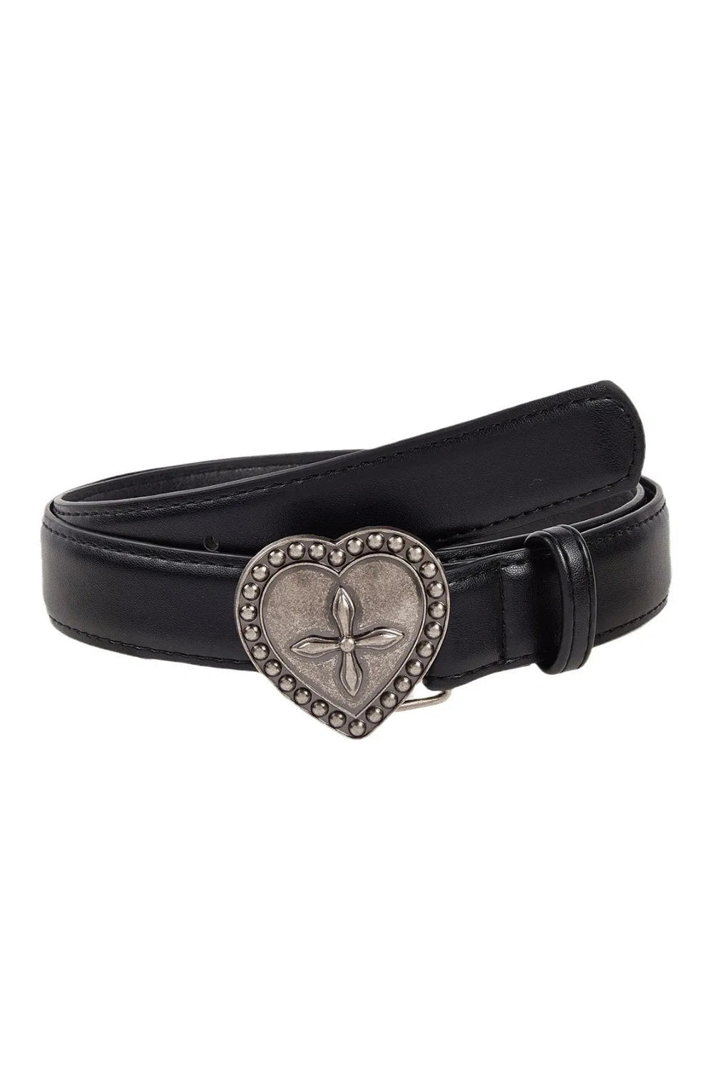 New Style Trends - Retro Peach Heart Cross Belt - Outfit Ideas