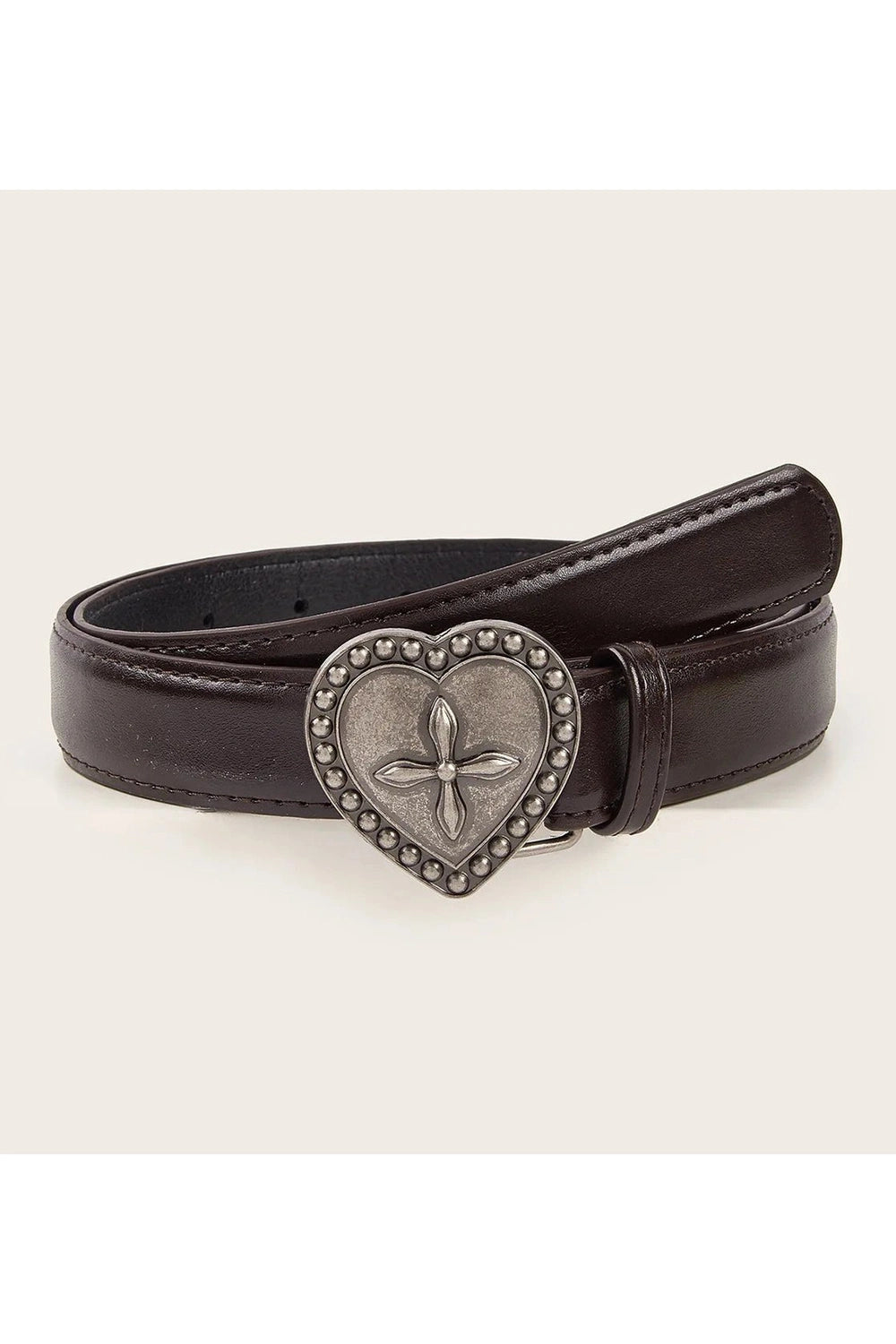 New Style Trends - Retro Peach Heart Cross Belt - Outfit Ideas