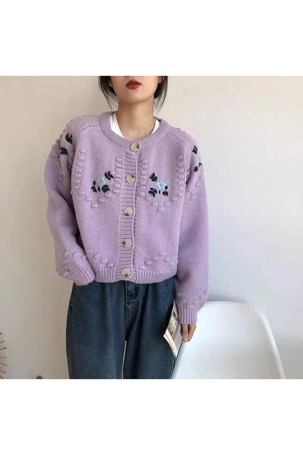 New Style Trends - Retro Sunlit Meadow Button-Up Cardigan - Outfit Ideas