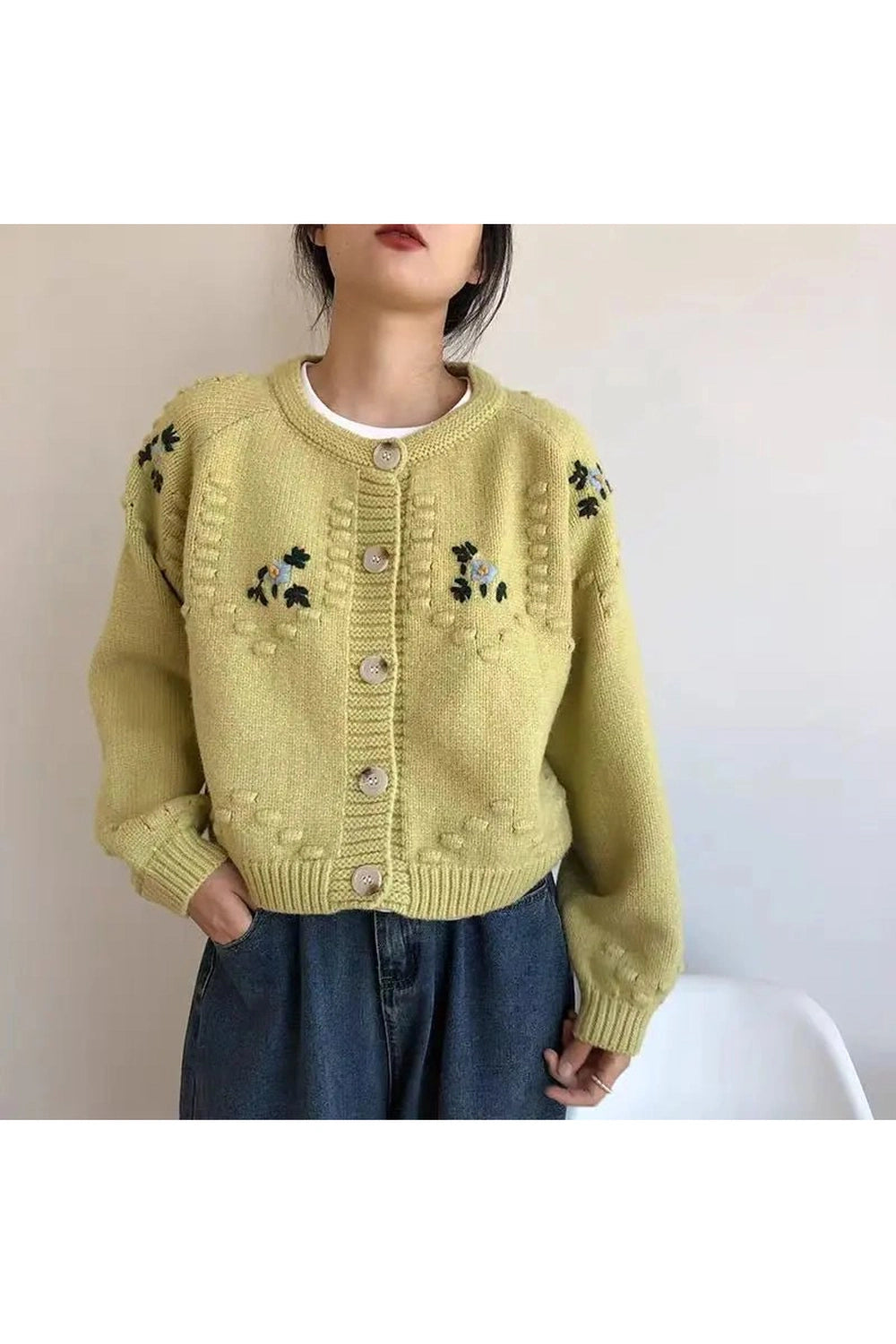 New Style Trends - Retro Sunlit Meadow Button-Up Cardigan - Outfit Ideas