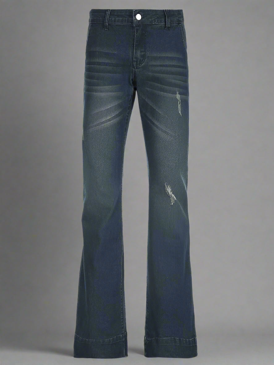 New Style Trends - Retro Y2k Flare Denim Jeans - Outfit Ideas