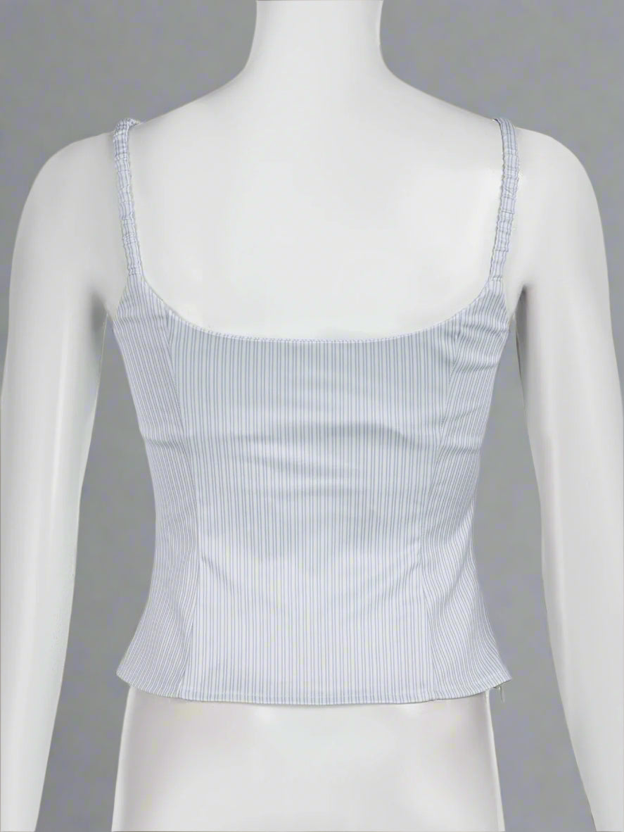 New Style Trends - Seaside Ruffle Halter Coquette Top - Outfit Ideas