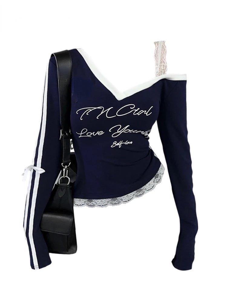 New Style Trends - Self-Love Sporty Alt Lace Top - Outfit Ideas