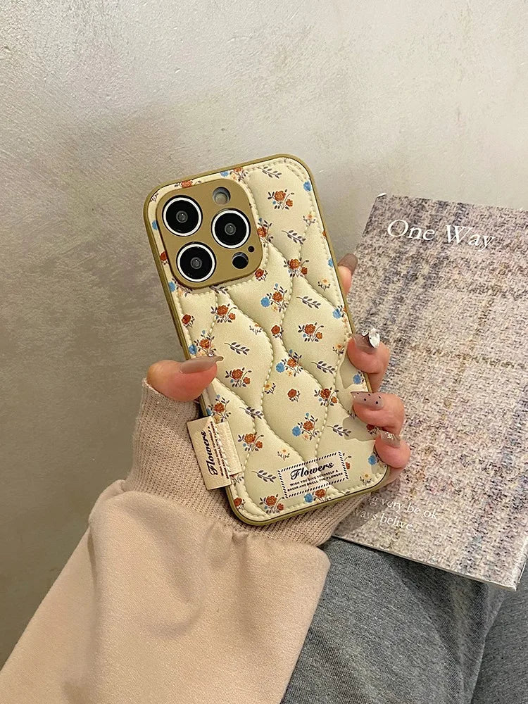 New Style Trends - Soft Bloom Padded Coquette iPhone Case - Outfit Ideas