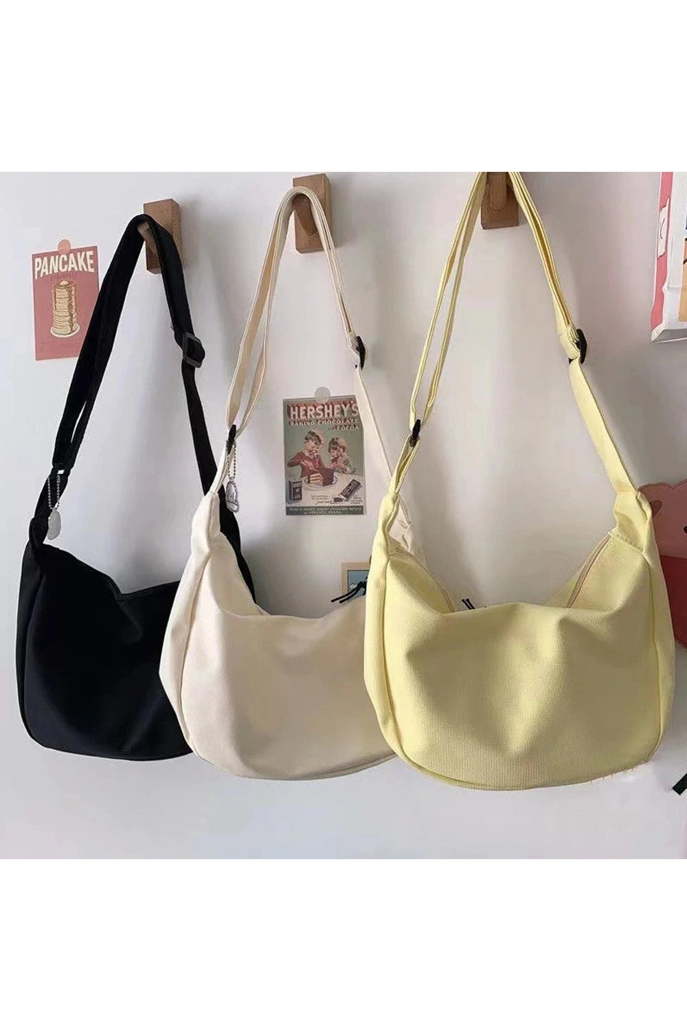 New Style Trends - Solid Aesthetic Shoulder Bags - Outfit Ideas