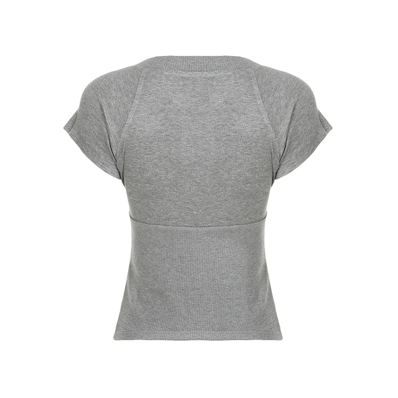 New Style Trends - Steel Curve Buckle Top - Outfit Ideas
