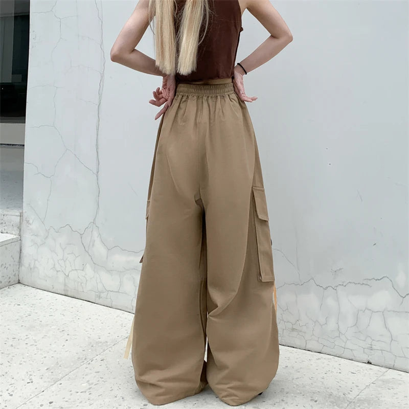 New Style Trends - Strap Down Utility Cargo Y2k Pants - Outfit Ideas