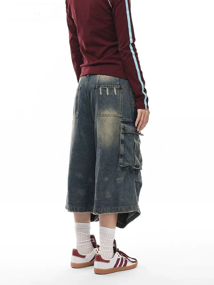 New Style Trends - Street Slam Washed Y2k Cargo Shorts - Outfit Ideas