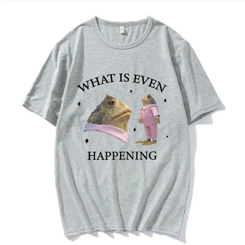 New Style Trends - Surreal Frog Meme Aesthetic T-Shirt - Outfit Ideas
