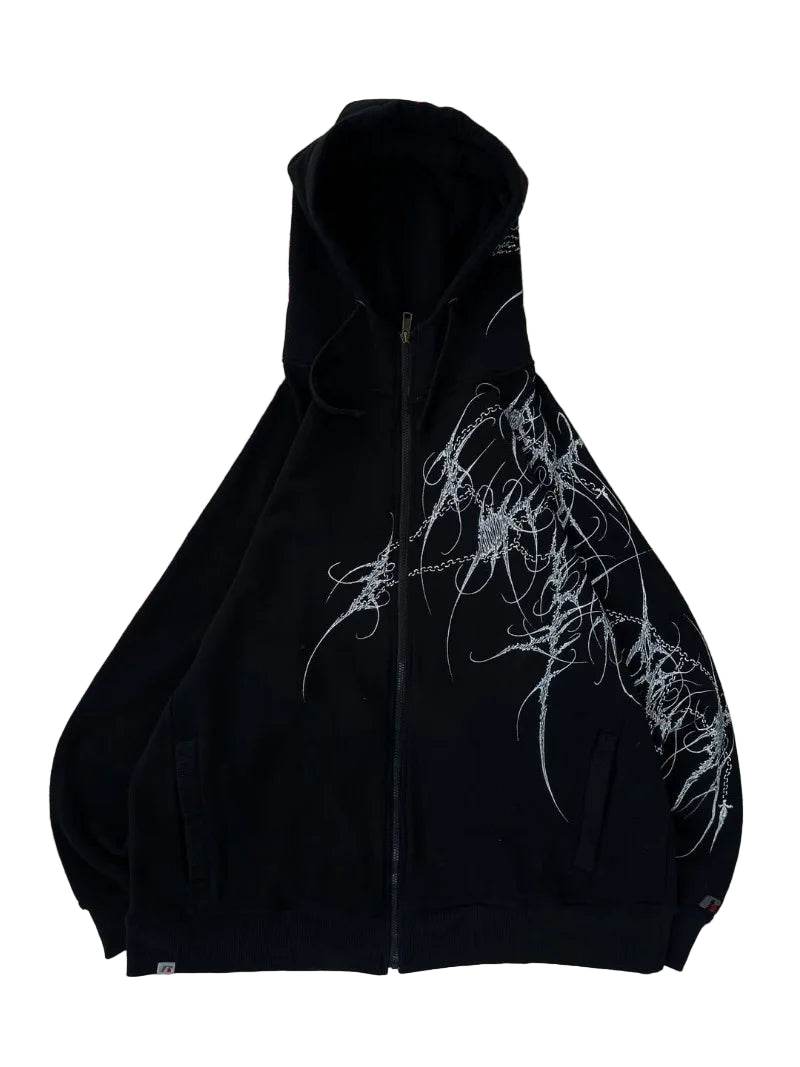 New Style Trends - Threadline Signal Zip Hoodie - Outfit Ideas