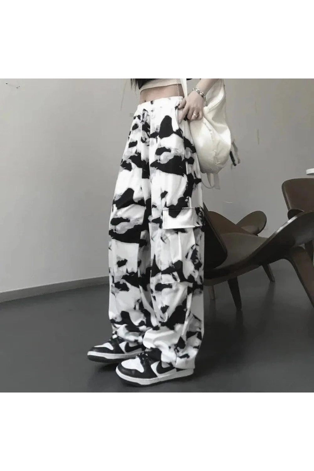 New Style Trends - Tie Dye Harajuku Wide Leg Pants - Outfit Ideas