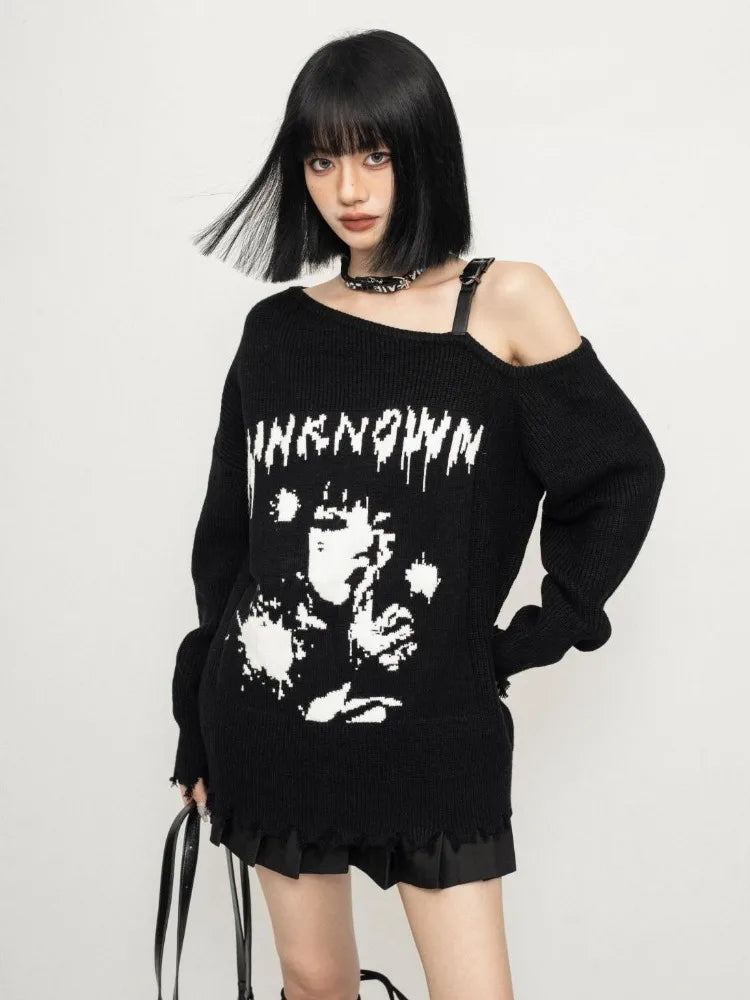 New Style Trends - Unknown Entity Knit Alt Sweater - Outfit Ideas