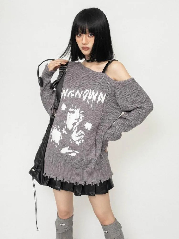 New Style Trends - Unknown Entity Knit Alt Sweater - Outfit Ideas