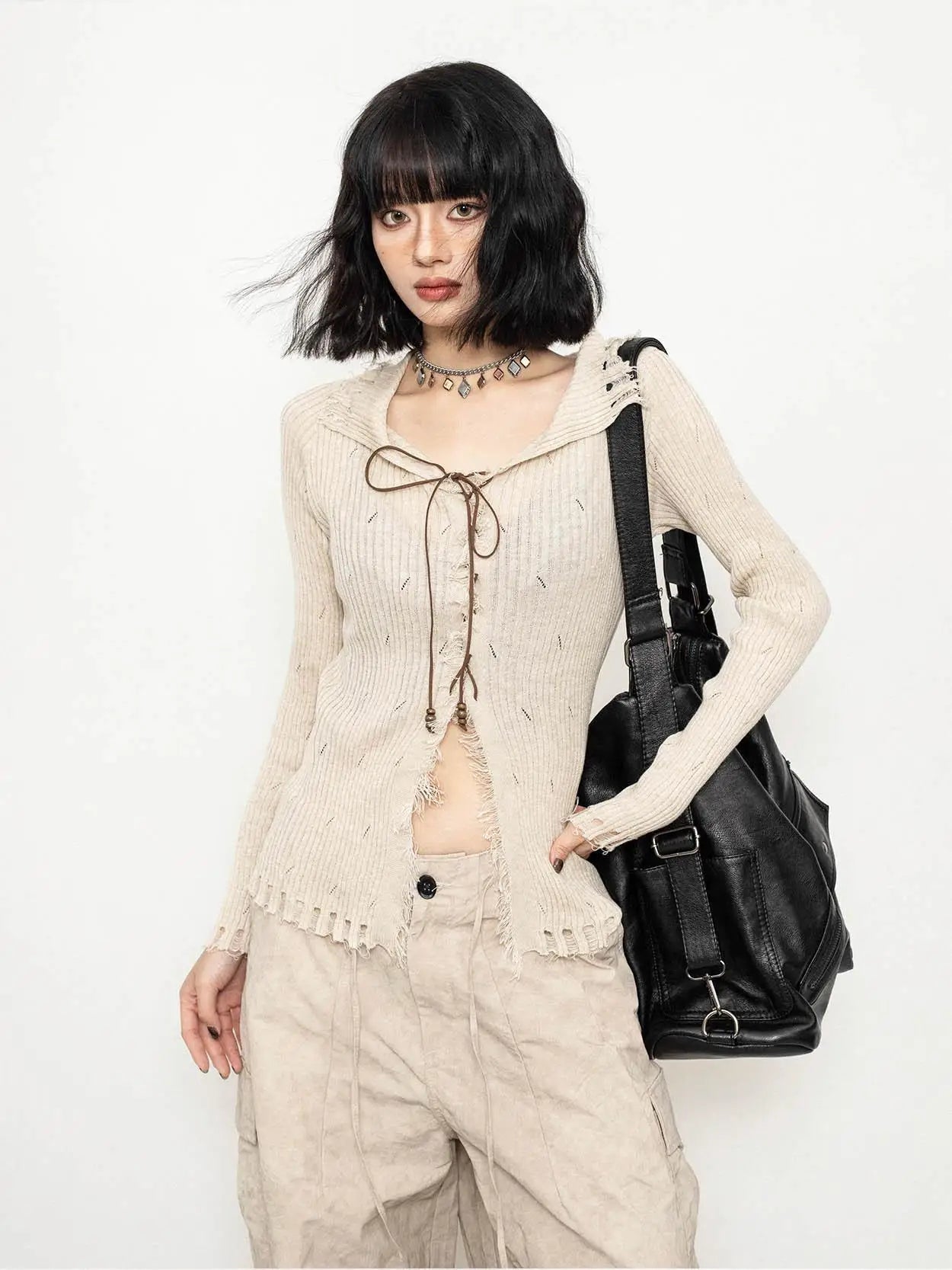 New Style Trends - Wanderer Knit Alt Long Sleeve Top - Outfit Ideas