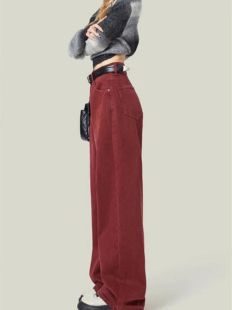 New Style Trends - Wine Rush Straight Alt Pants - Outfit Ideas