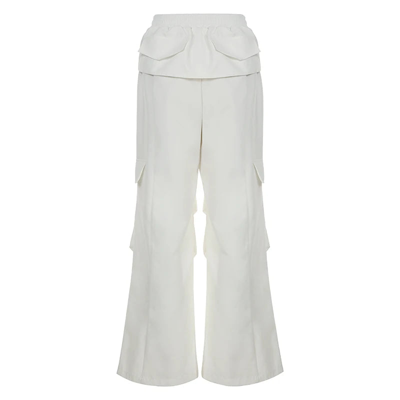 New Style Trends - Wrap Strap Street Cargo Y2k Pants - Outfit Ideas