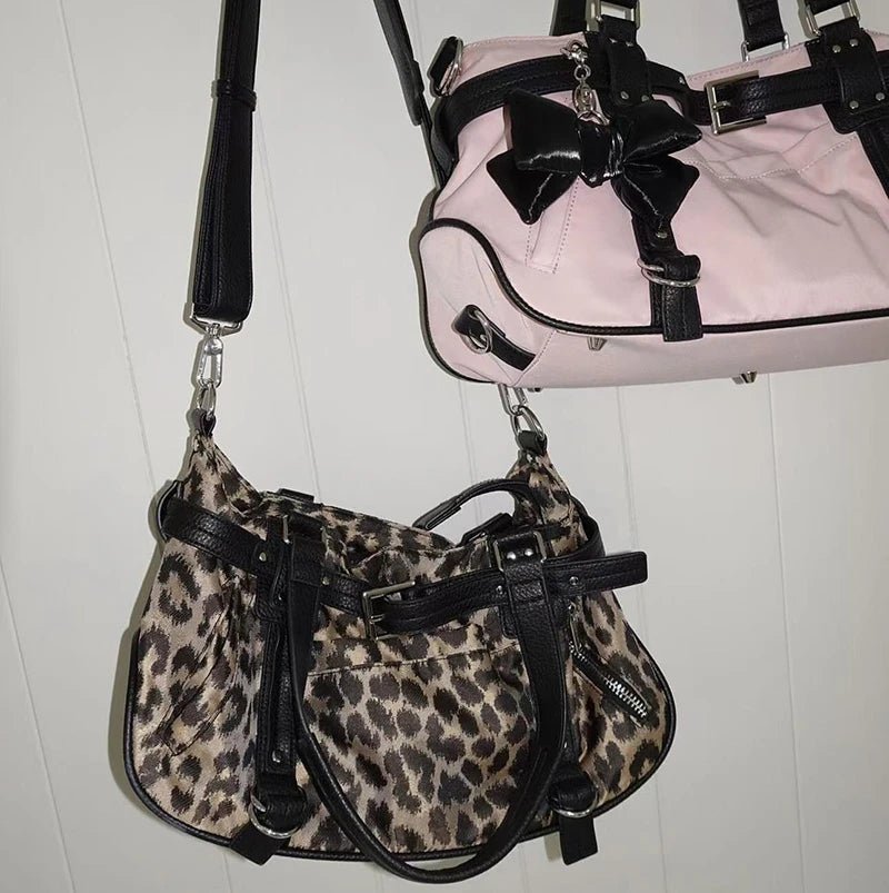 New Style Trends - Y2K Baddie Belted Handbag - Outfit Ideas